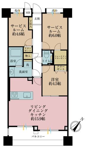 クレッセント目白の物件画像
