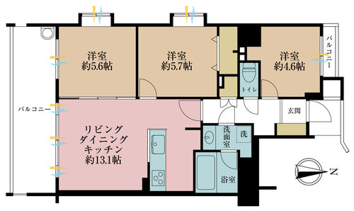 浦和仲町ダイヤモンドマンションの物件画像