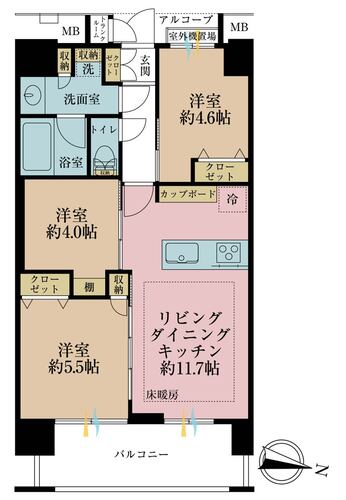 オーベルタワー川口コラージュの物件画像