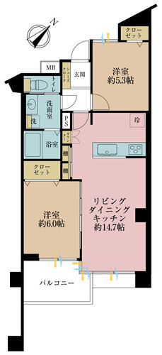 クレール川口の物件画像