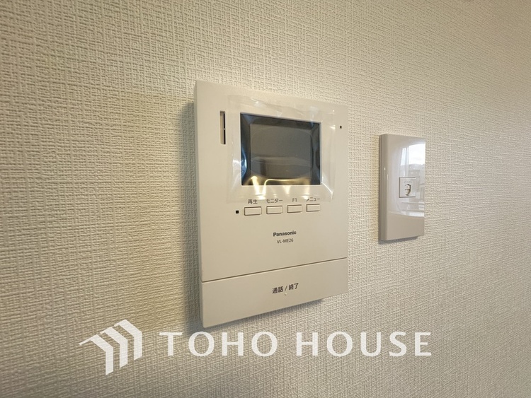 その他 来客が一目でわかるモニター付きインターホン