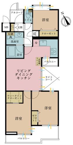 ライオンズマンション調布台の物件画像
