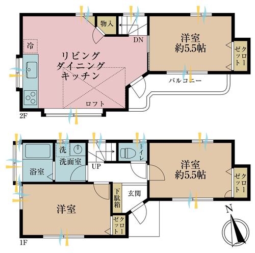 狛江市東野川２丁目戸建ての物件画像