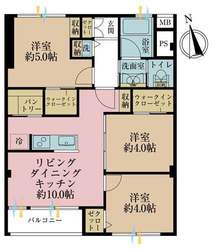狛江第２コーポラスの物件画像