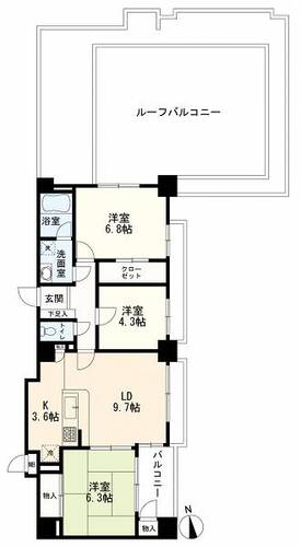 根岸森林公園ダイヤモンドマンションの画像