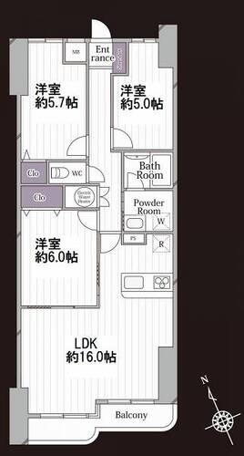 ライオンズマンション湘南秋谷の物件画像