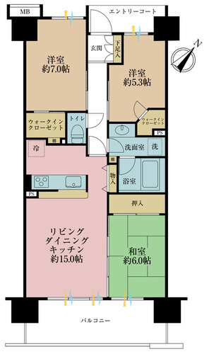 パークウエスト東京イーストブロックＣ棟の物件画像