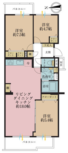 西国分寺史跡通り住宅２号棟の画像