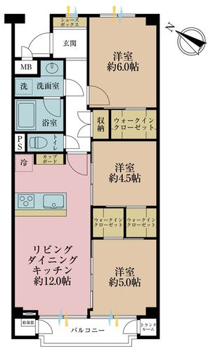 狛江ハイタウン２号棟の画像
