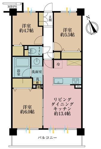 ライオンズマンション朝霞根岸台第３の画像