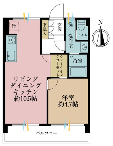 沼袋ニューパールハイツの物件画像