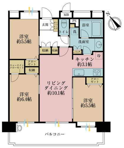 パラモド朝霞台の物件画像