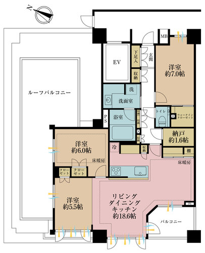 Ｂｒｉｌｌｉａ　東中野　Ｐａｒｋｓｉｄｅ　Ｈｉｌｌｓの画像