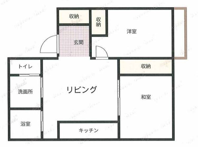 間取り 間取り図(一部)