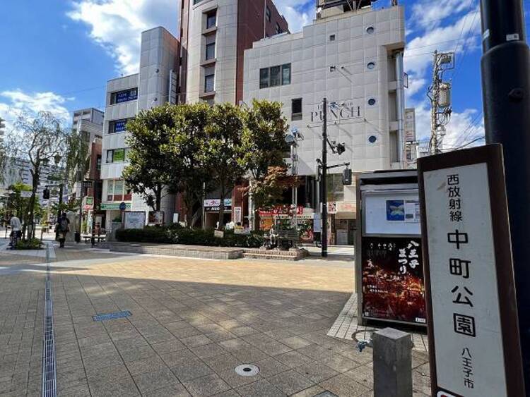 周辺 西放射線中町公園迄310ｍ