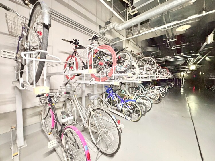その他 きちんと整備された駐輪場。住む方の心遣いが感じられます。