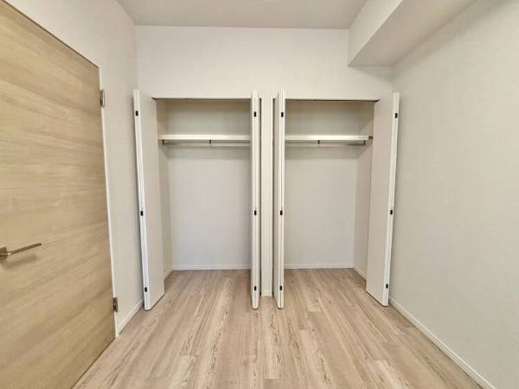 収納 各部屋に収納が充実しており、整理整頓がしやすい設計です。