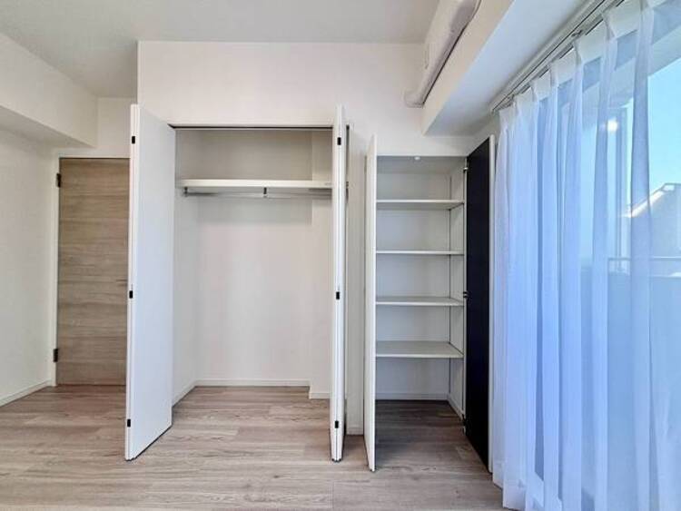 収納 各部屋に収納が充実しており、整理整頓がしやすい設計です。