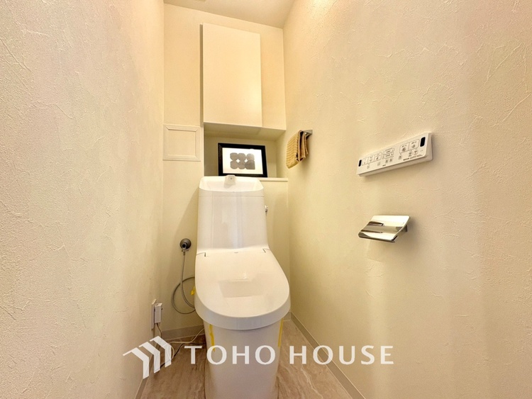 トイレ トイレも自分の時間をゆっくり過ごすスペースのひとつ。最新設備は嬉しい