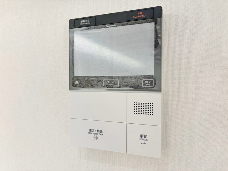 その他 誰が来てもわかる様にモニター付きインターホンを設置。