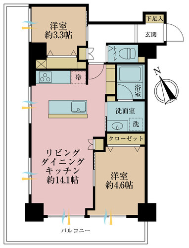 ダイアパレス高田馬場の物件画像