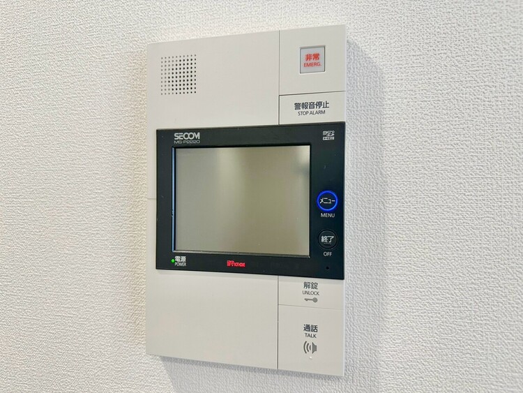 その他 誰が来てもわかる様にモニター付きインターホンを設置。
