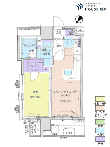 ラ・コスタ新宿余丁町の物件画像