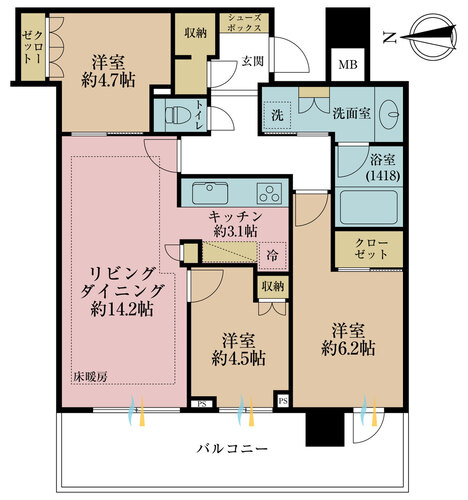 パークタワー晴海の物件画像