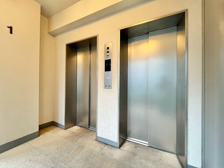 その他 エレベーター完備のため荷物が多くなっても安心。