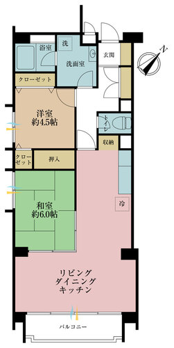 日建岸町マンションの物件画像