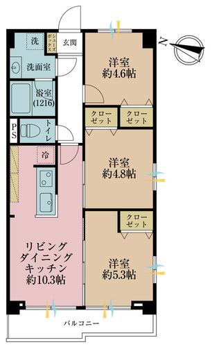 ライオンズマンション武蔵浦和の物件画像