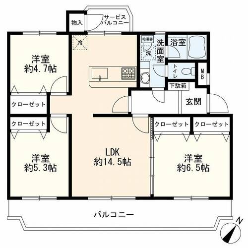金沢八景クローバーハイツの物件画像