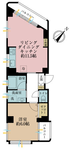 パレスサンセイの物件画像