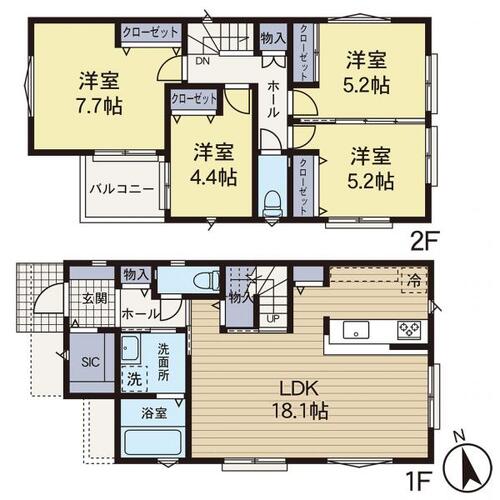 築後未入居　三ツ境　全7棟の画像