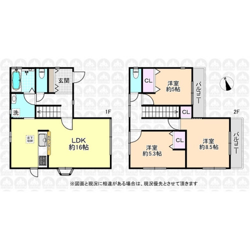 府中市多磨町２丁目 中古一戸建ての物件画像