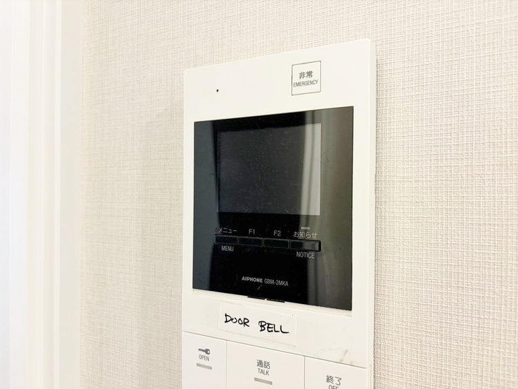 その他 誰が来てもわかる様にモニター付きインターホンを設置。