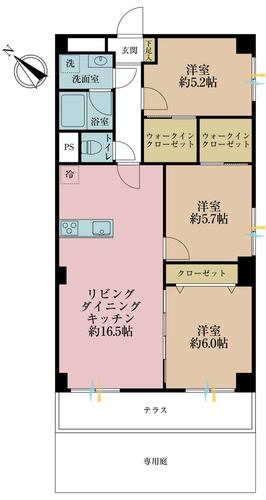 日商岩井武蔵小杉マンションの物件画像