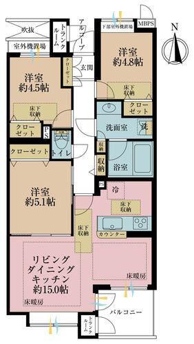 ライオンズガーデンテラス千歳烏山の物件画像