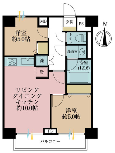 モナークマンション都立大の物件画像