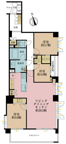 ハウス城北中央公園の物件画像