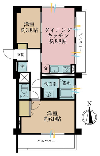 パークサイドマンションの物件画像