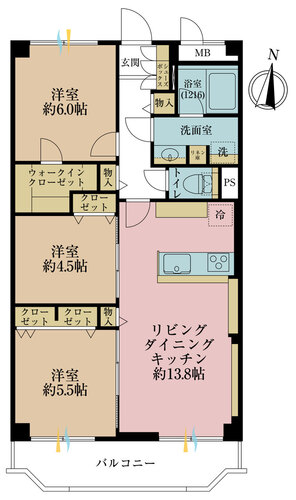 いづみハイツ本蓮沼の物件画像