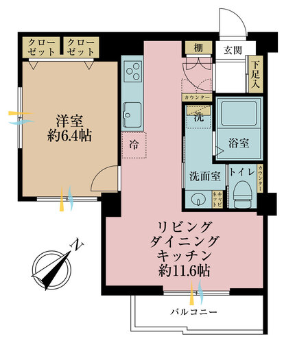 メゾーネ大山の物件画像