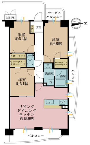 モアクレスト小竹向原の物件画像