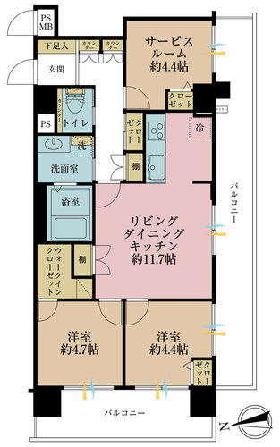 藤和シティコープ西尾久の物件画像
